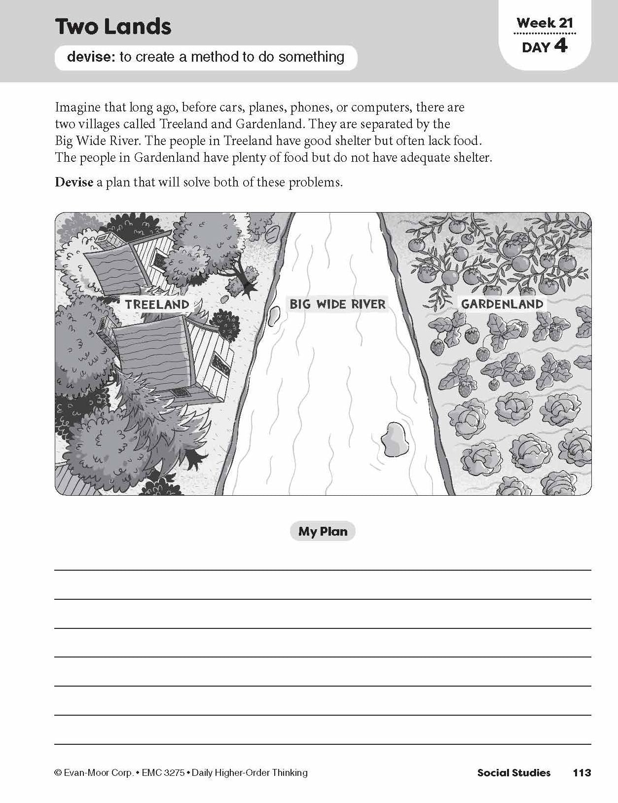 Daily Higher-Order Thinking, Grade 5 Teacher Edition