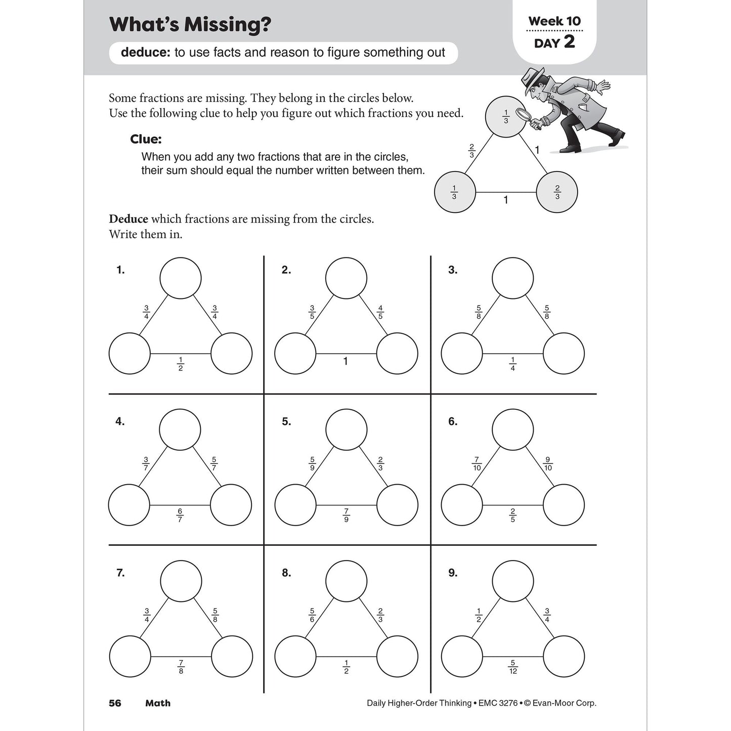 Daily Higher-Order Thinking, Grade 6 Teacher Edition