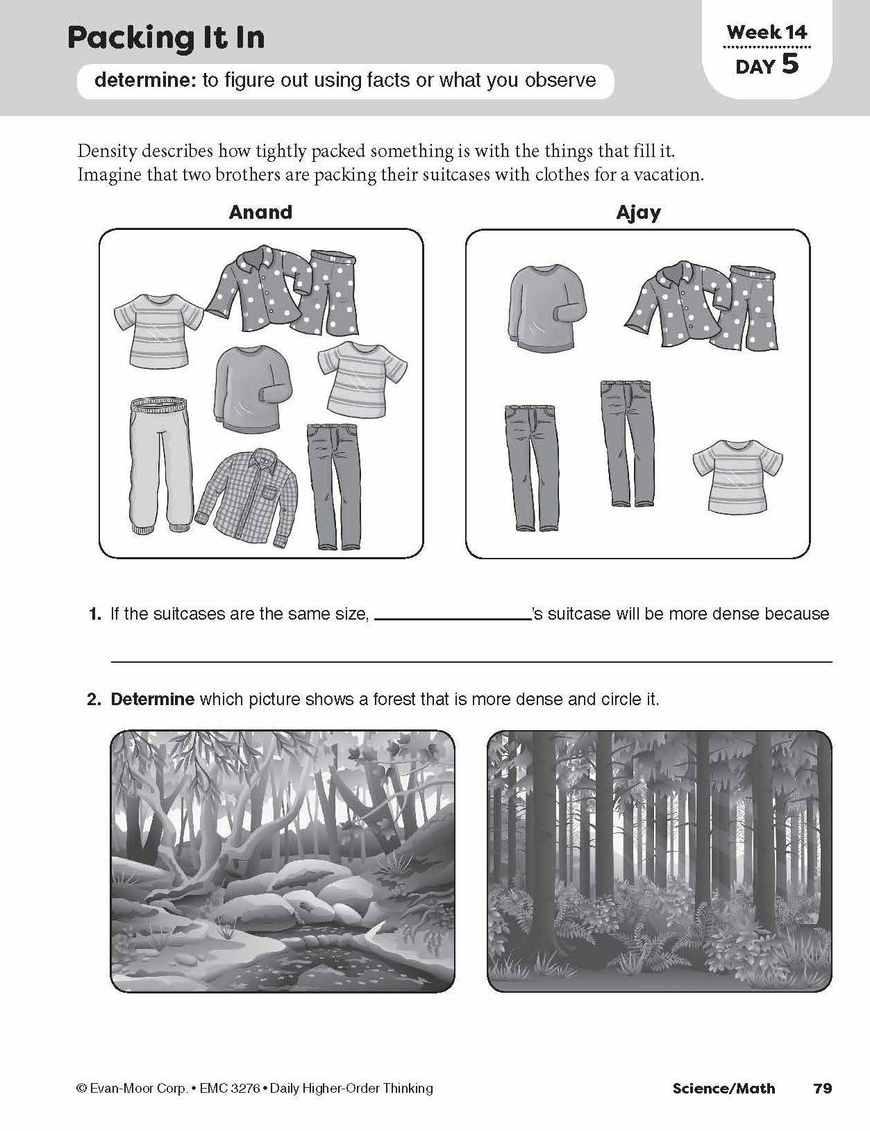 Daily Higher-Order Thinking, Grade 6 Teacher Edition