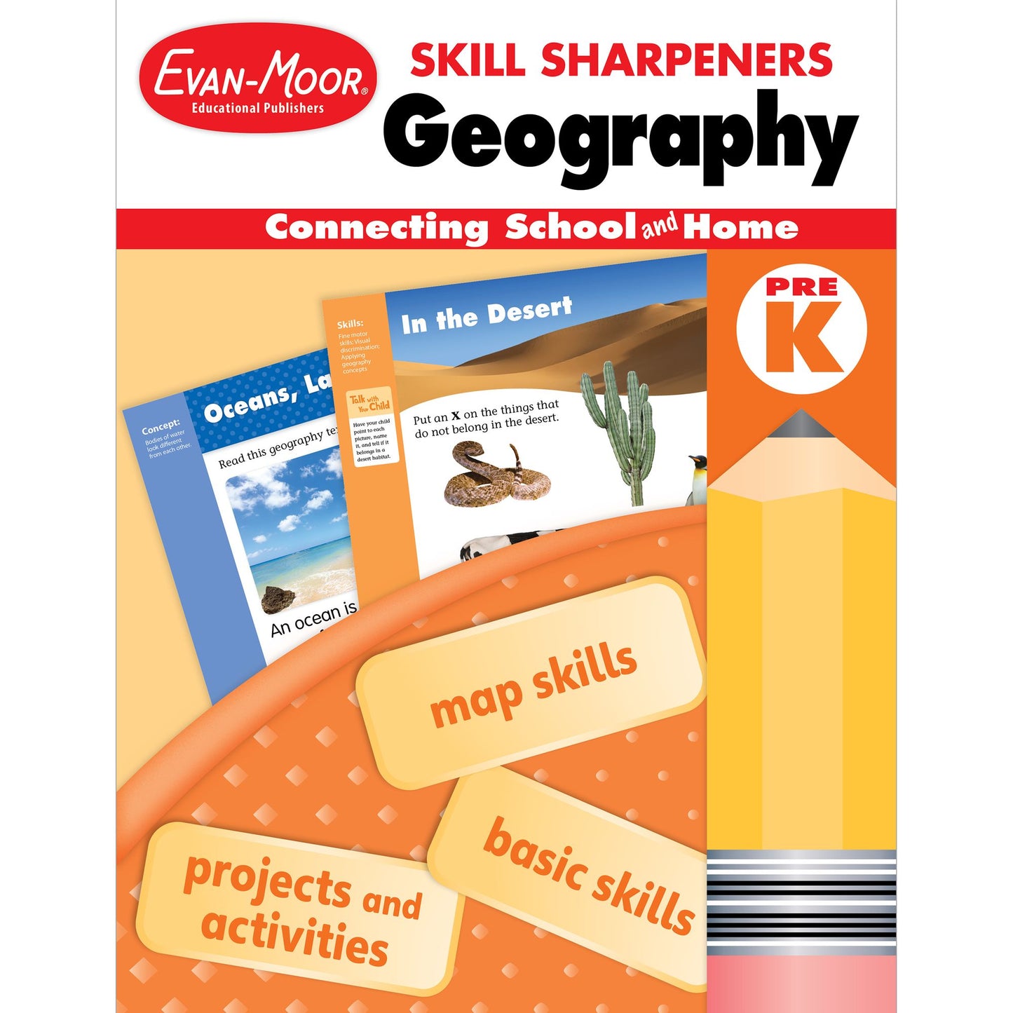 Skill Sharpeners Geography, Grade PreK