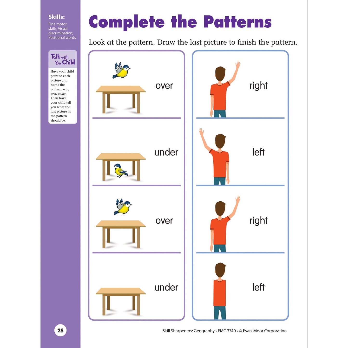 Skill Sharpeners Geography, Grade K