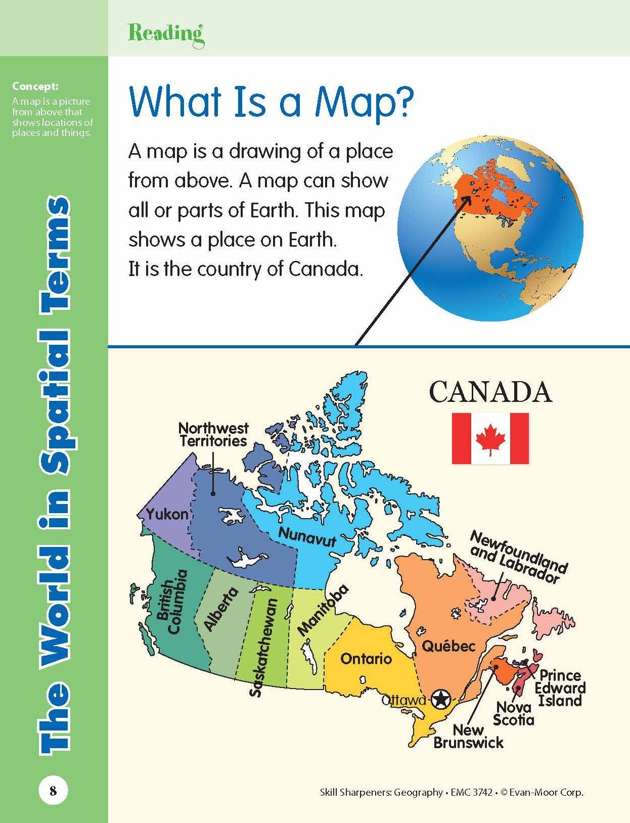 Skill Sharpeners Geography, Grade 2