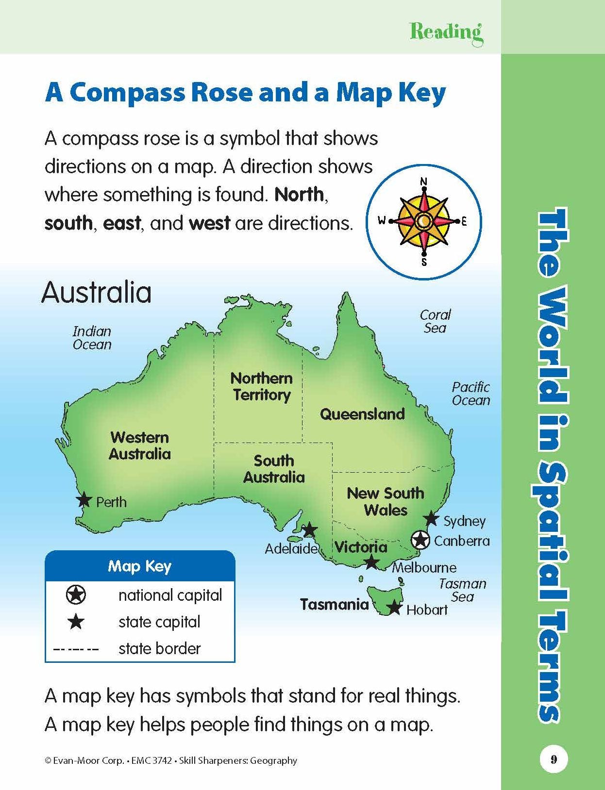 Skill Sharpeners Geography, Grade 2