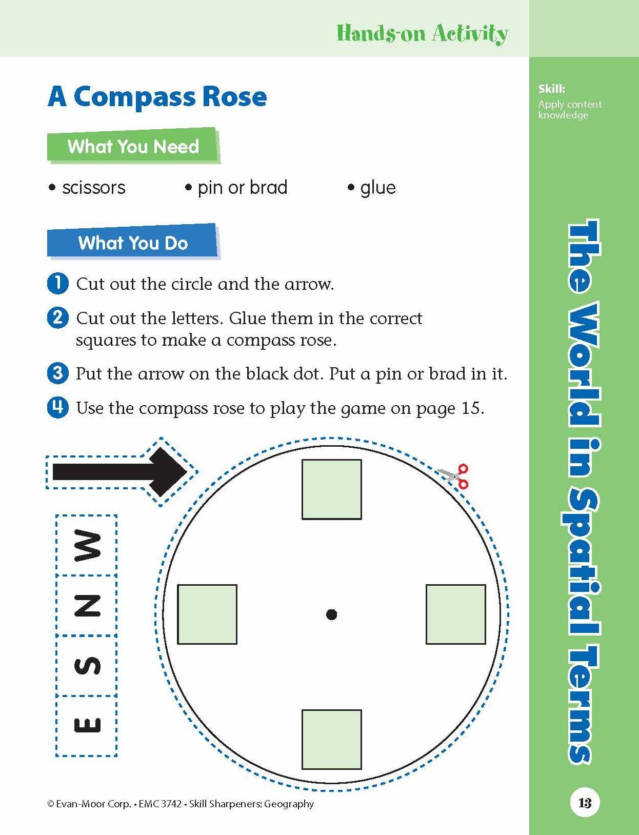 Skill Sharpeners Geography, Grade 2
