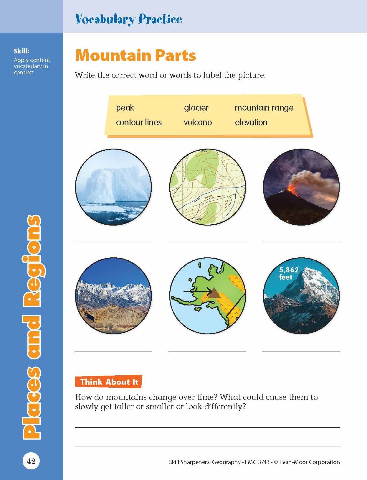 Skill Sharpeners Geography, Grade 3