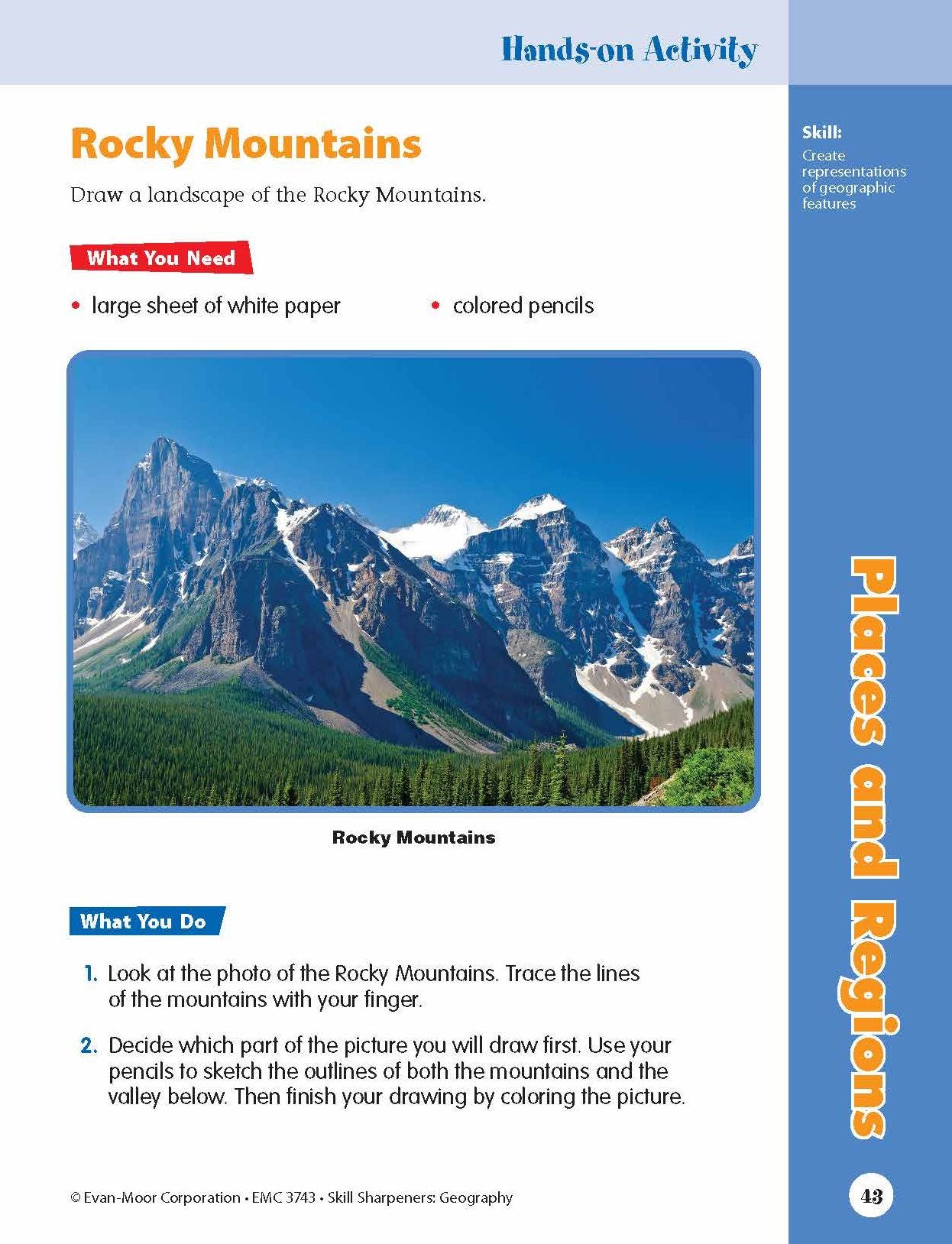 Skill Sharpeners Geography, Grade 3