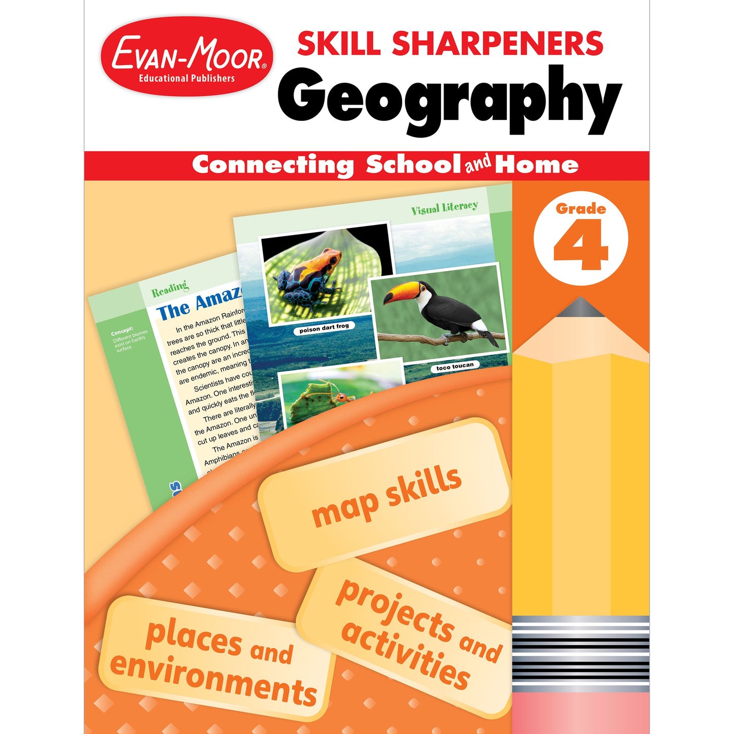 Skill Sharpeners Geography, Grade 4