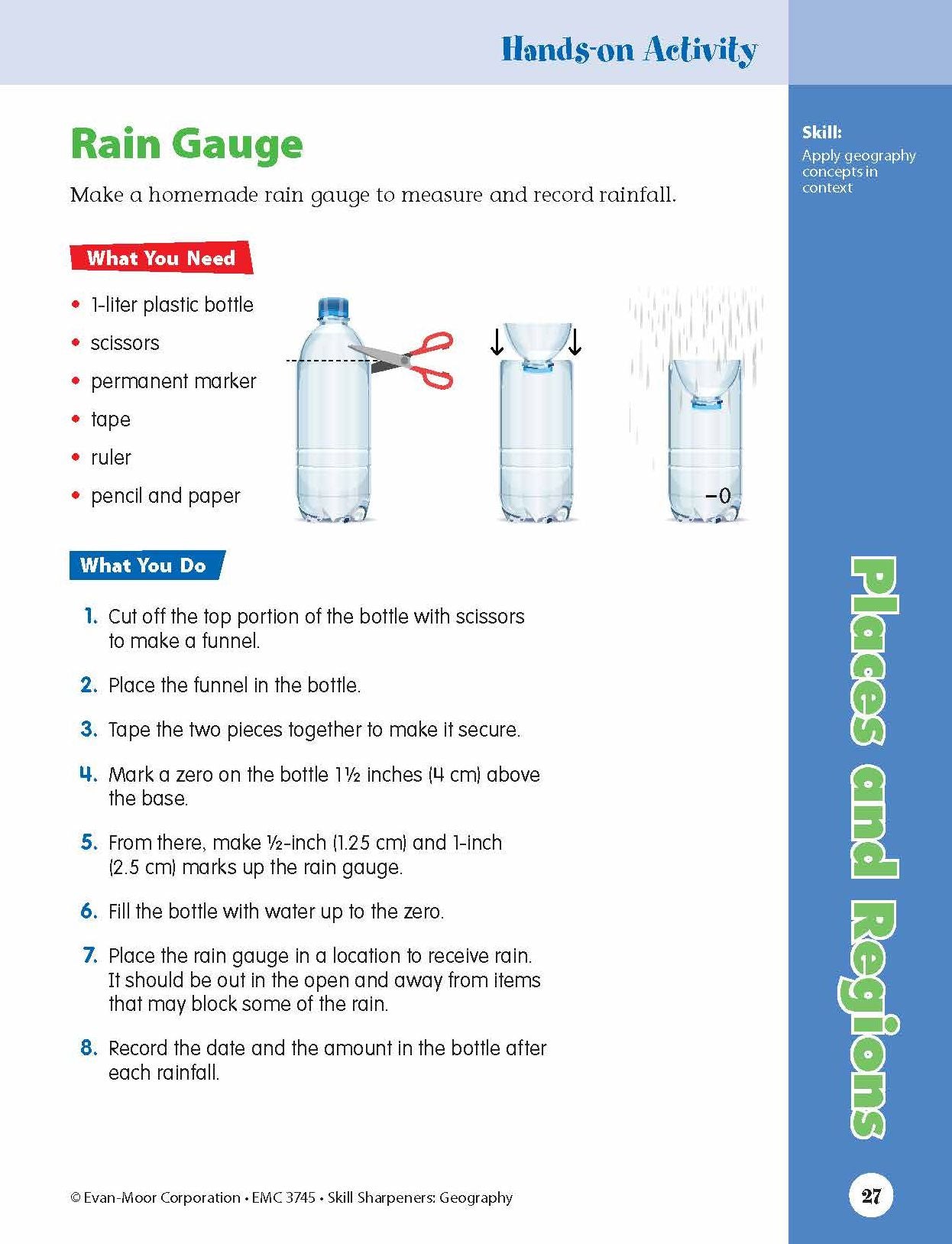 Skill Sharpeners Geography, Grade 5