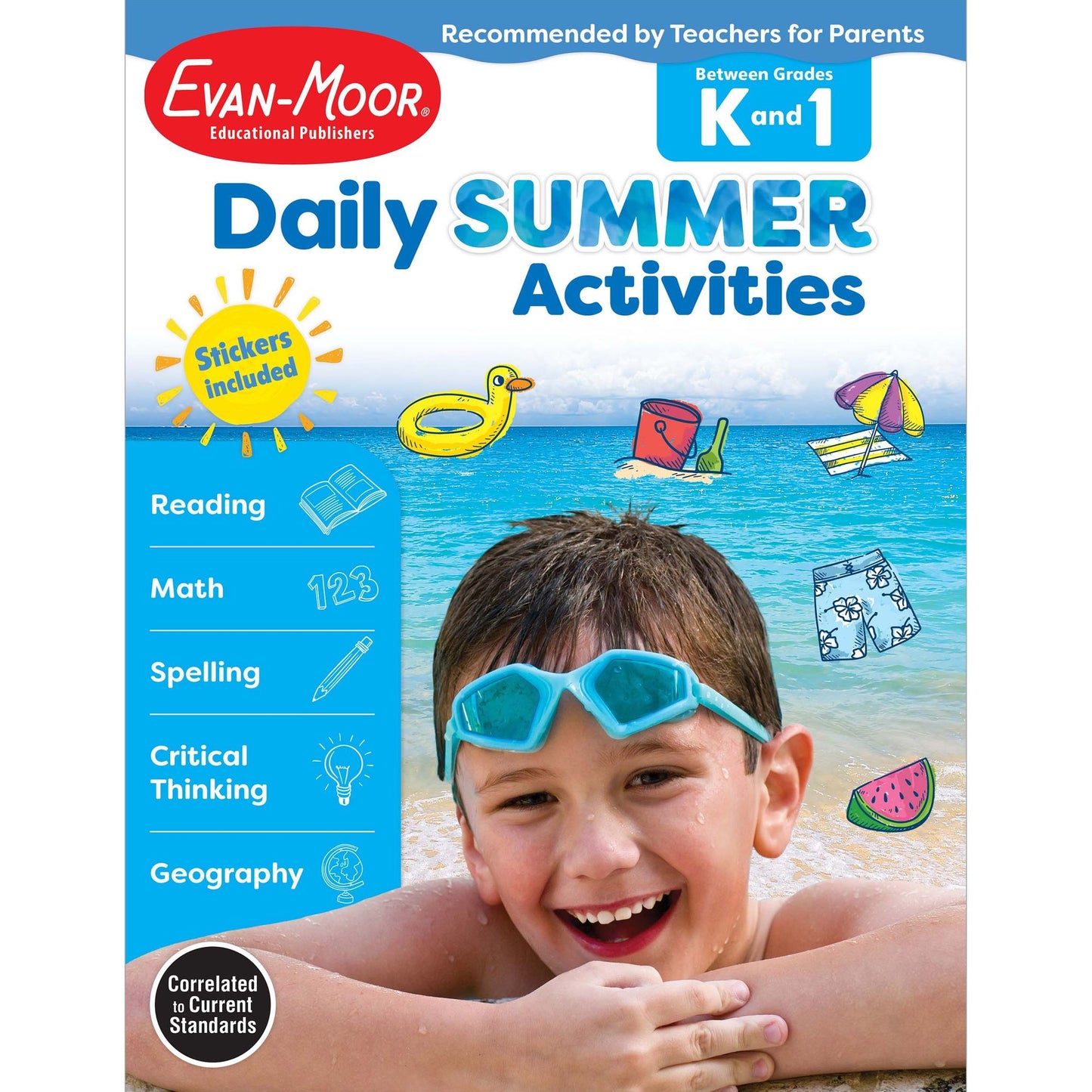 Daily Summer Activities: Moving From Kindergarten to 1st Grade, Grades K-1