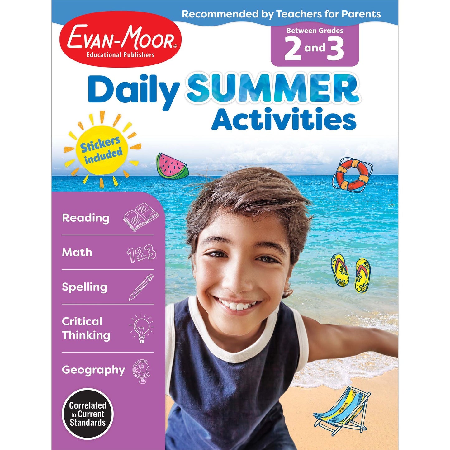 Daily Summer Activities: Moving From 2nd Grade to 3rd Grade, Grades 2-3