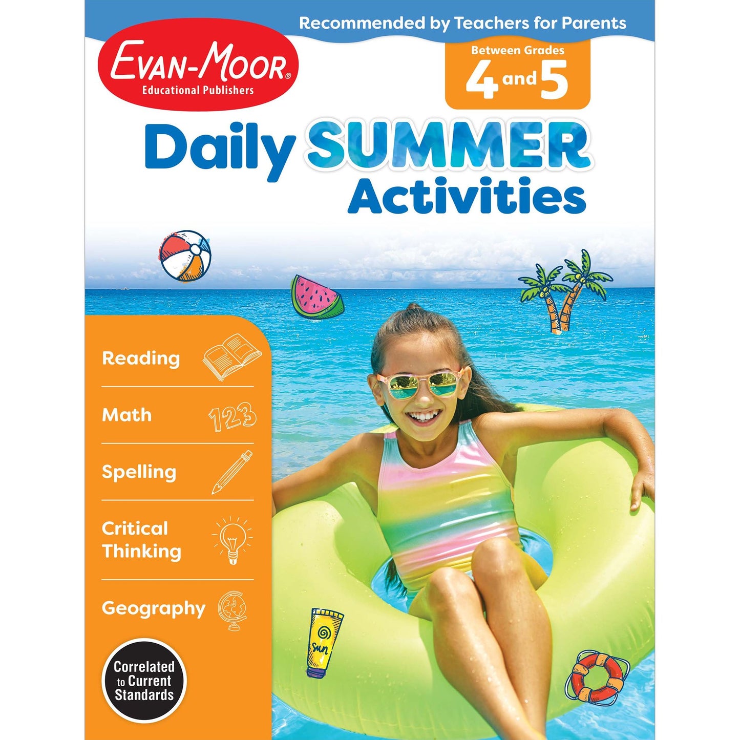 Daily Summer Activities: Moving From 4th Grade to 5th Grade, Grades 4-5