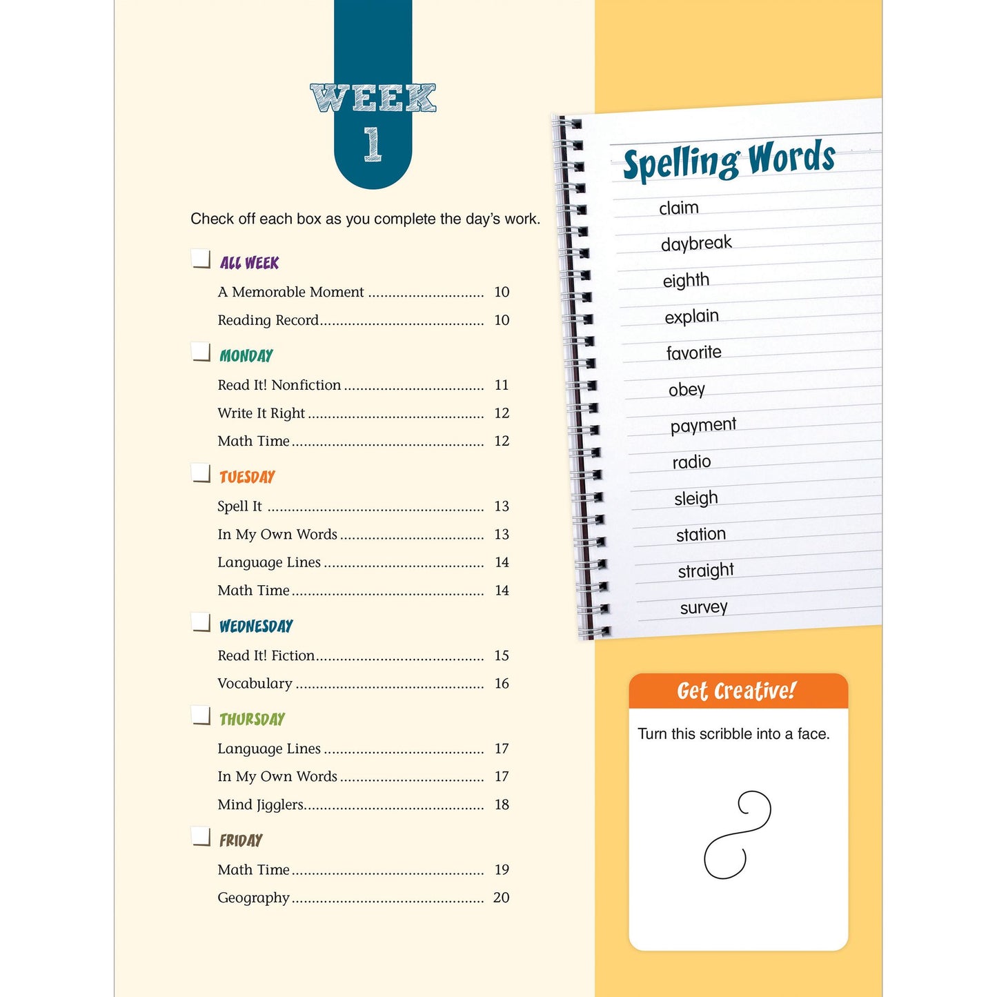 Daily Summer Activities: Moving From 5th Grade to 6th Grade, Grades 5-6