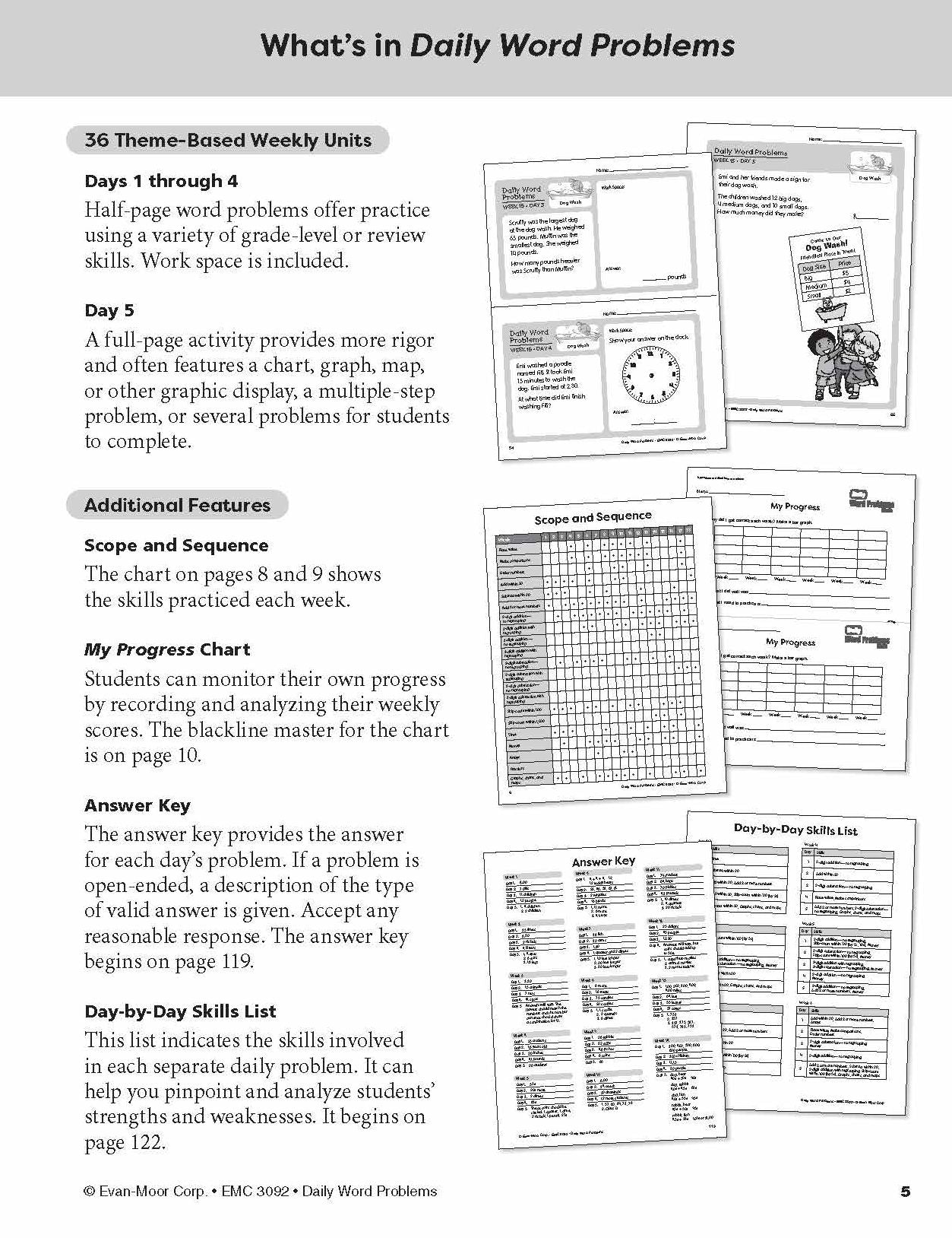 Daily Word Problems, Grade 2
