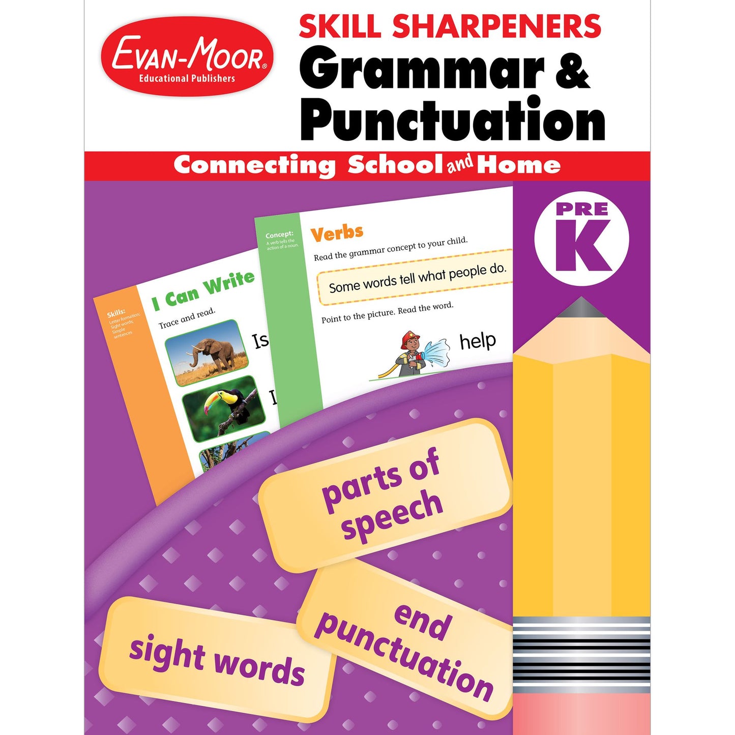 Skill Sharpeners: Grammar & Punctuation, PreK Workbook
