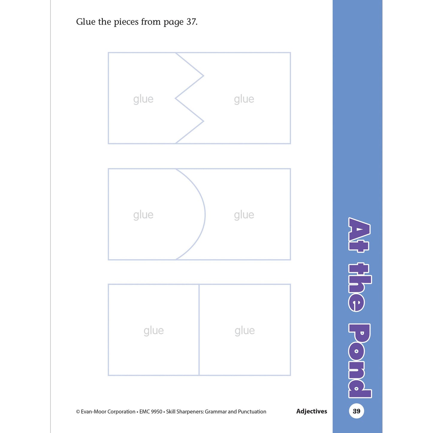 Skill Sharpeners: Grammar & Punctuation, Kindergarten Workbook