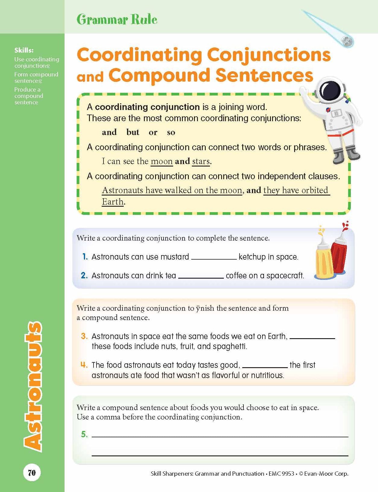 Skill Sharpeners: Grammar & Punctuation, Grade 3 Workbook