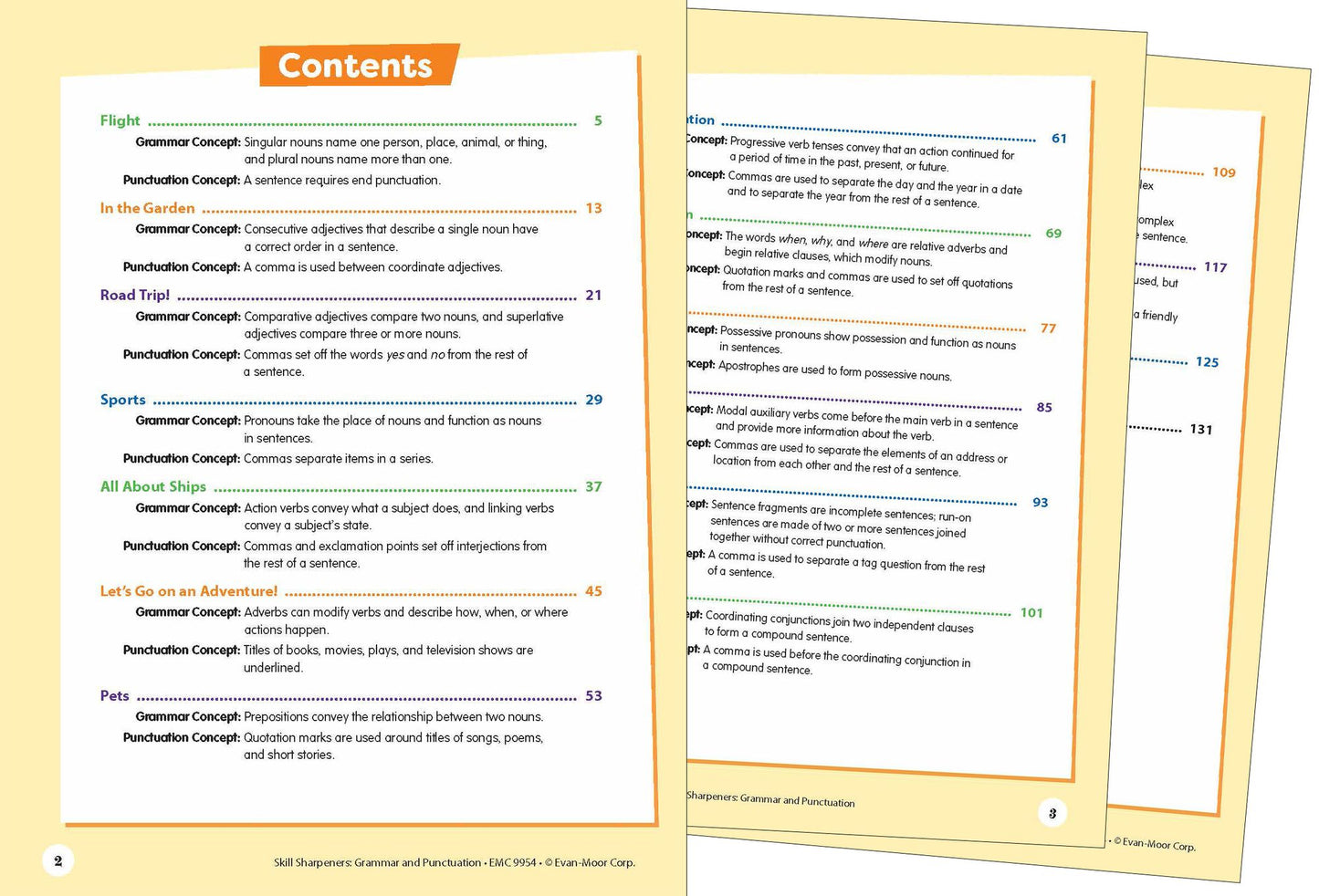 Skill Sharpeners: Grammar & Punctuation, Grade 4 Workbook