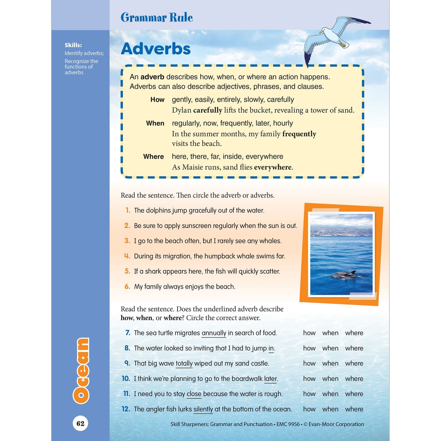 Skill Sharpeners: Grammar & Punctuation, Grade 6 Workbook