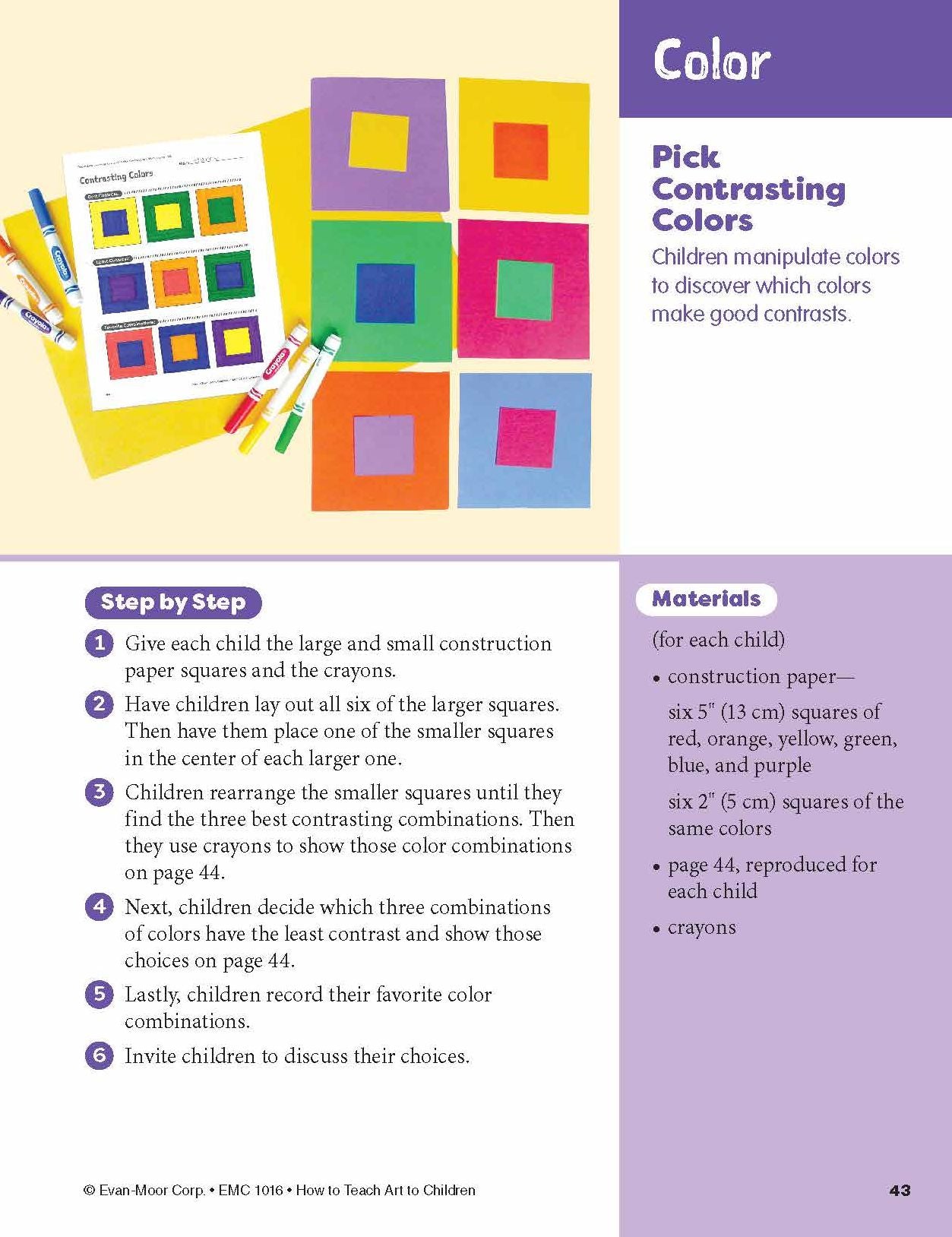 How to Teach Art to Children