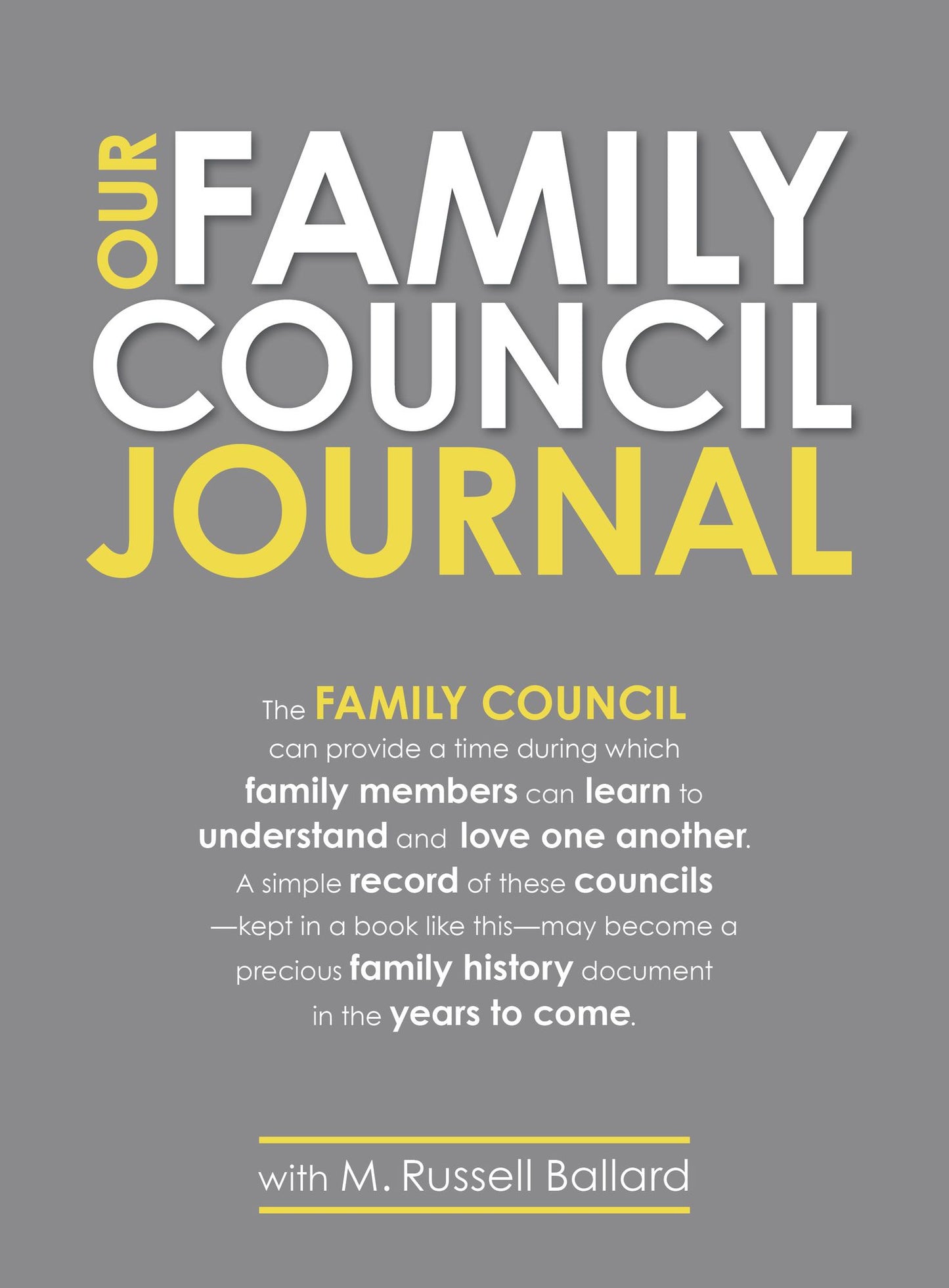 Our Family Council Journal