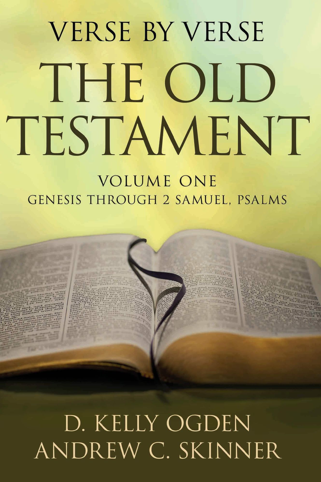 Verse by Verse, Old Testament: Volume One