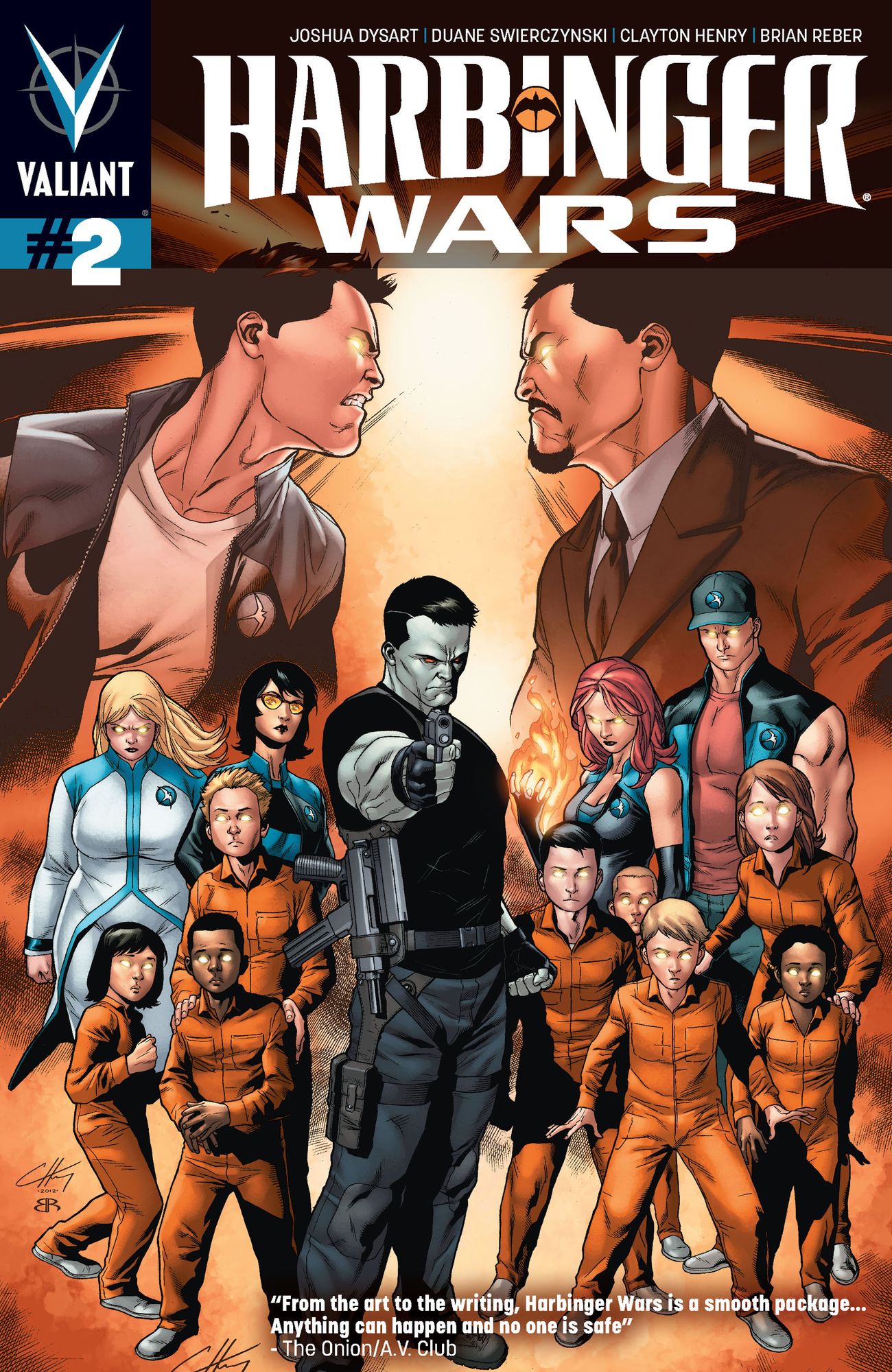 Harbinger Wars Issue 2