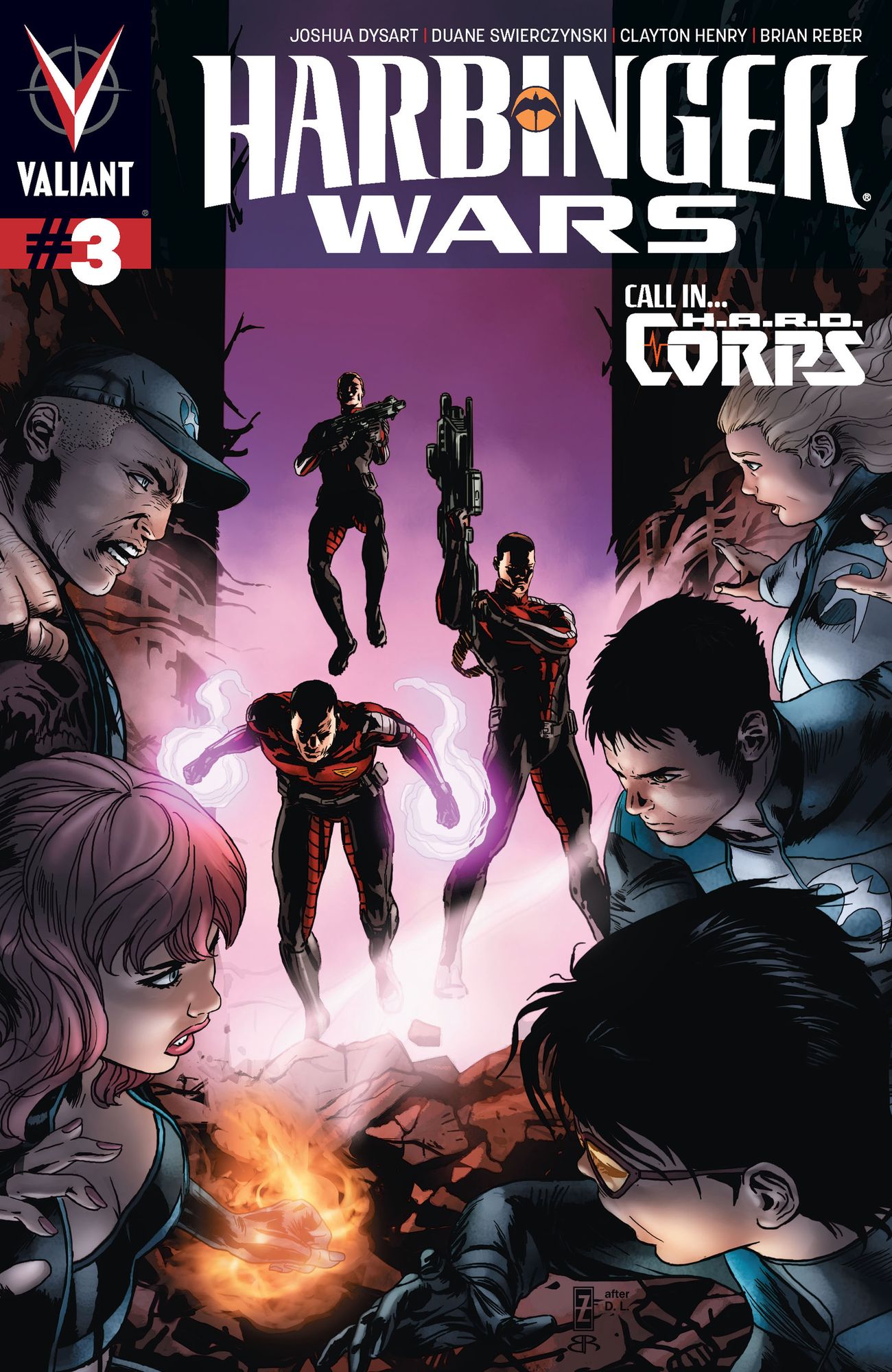 Harbinger Wars Issue 3