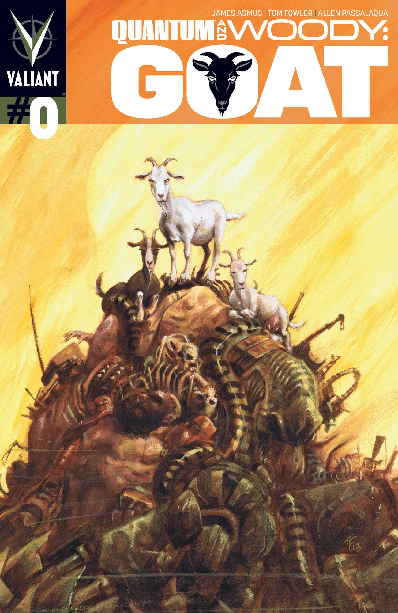 Quantum and Woody: The Goat Issue 0