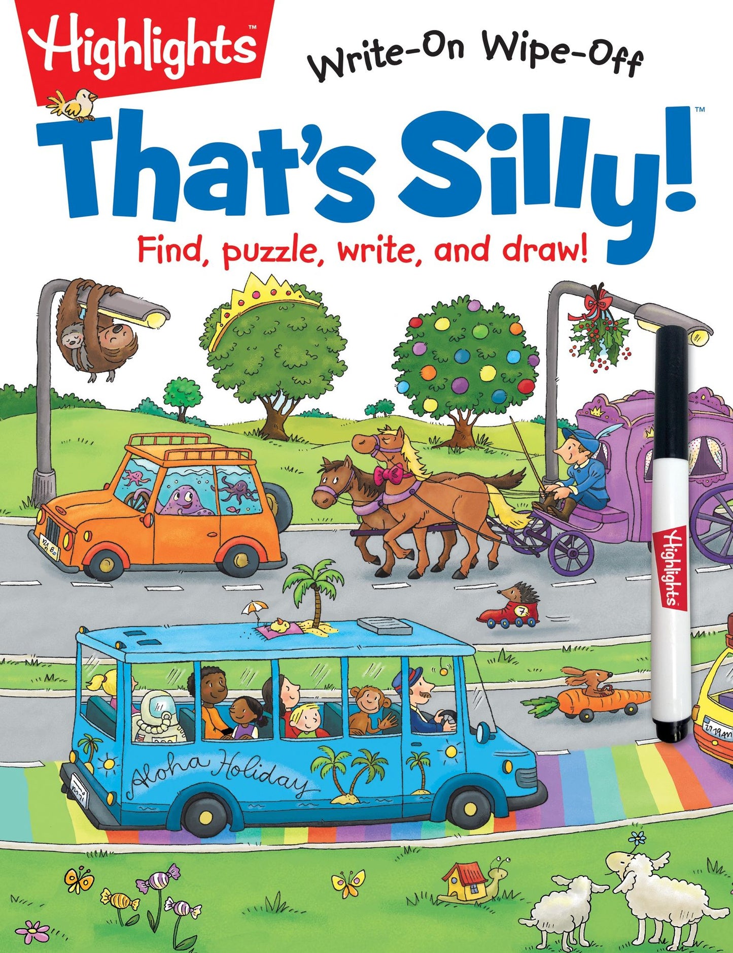 That's Silly!(tm): Find, Puzzle, Write, and Draw!