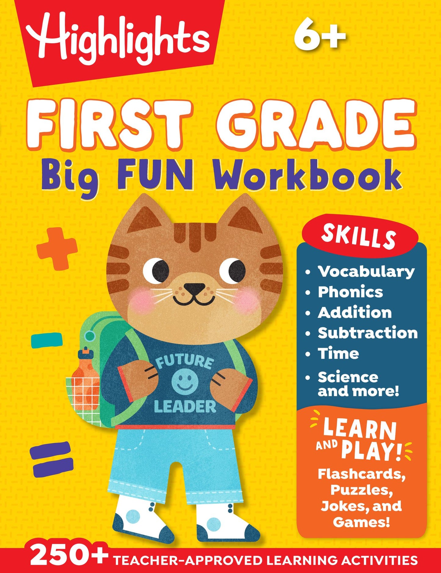 First Grade Big Fun Workbook: 256-Page Activity Workbook for First Graders, Vocabulary, Math, Science and More