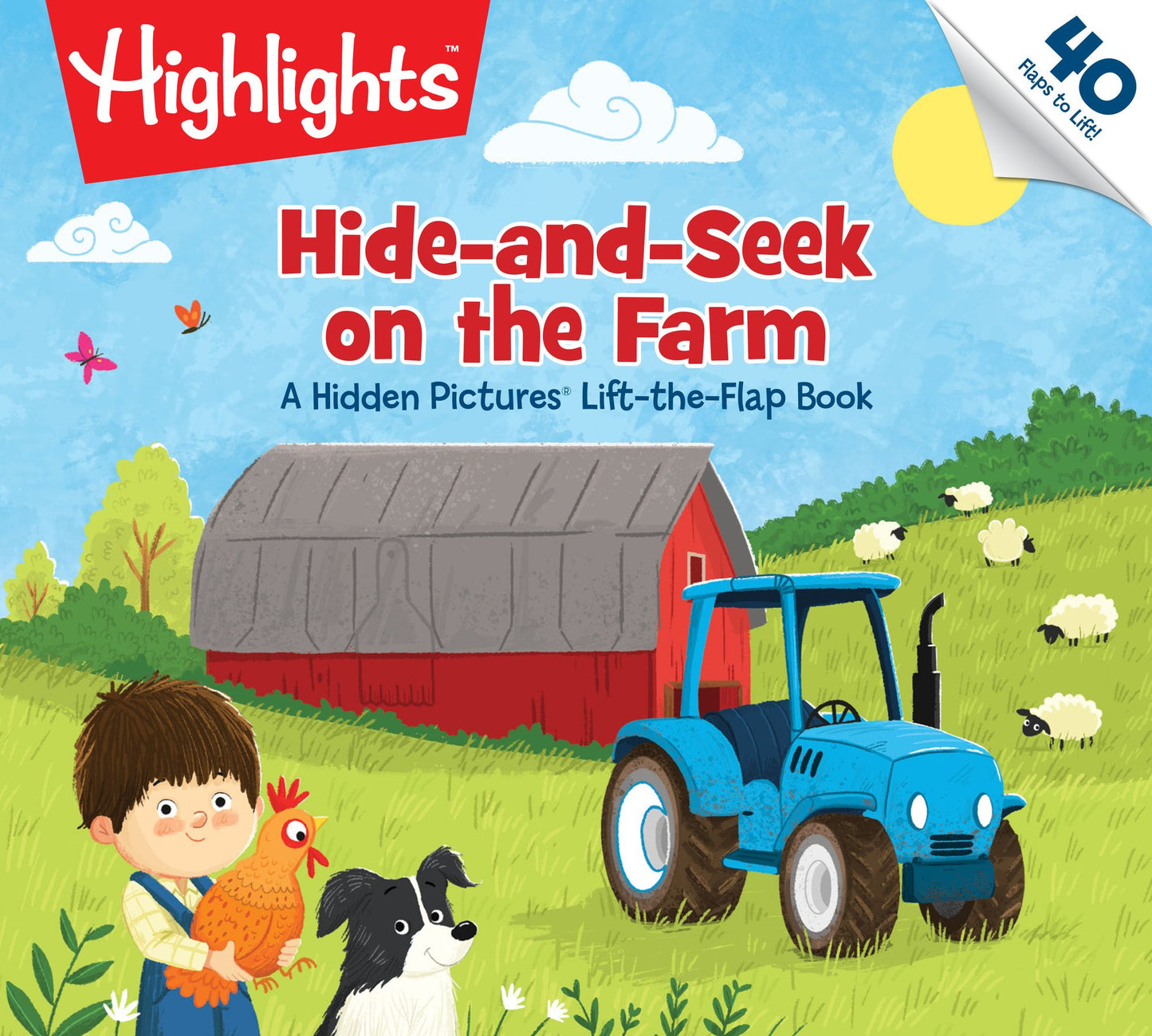 Hide-and-Seek on the Farm: A Hidden Pictures Lift-the-Flap Book
