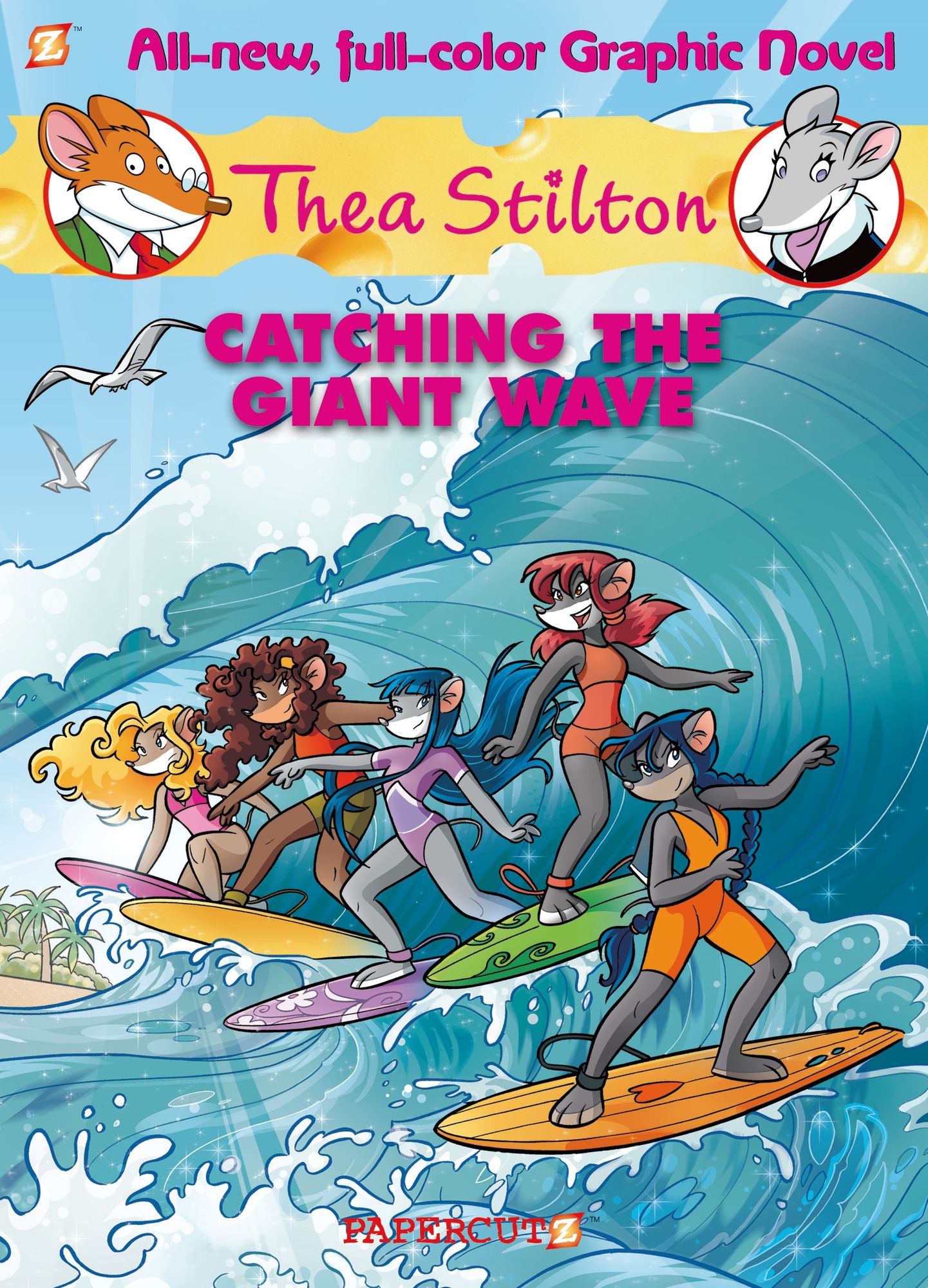 Catching the Giant Wave (Thea Stilton Graphic Novels Series #4)