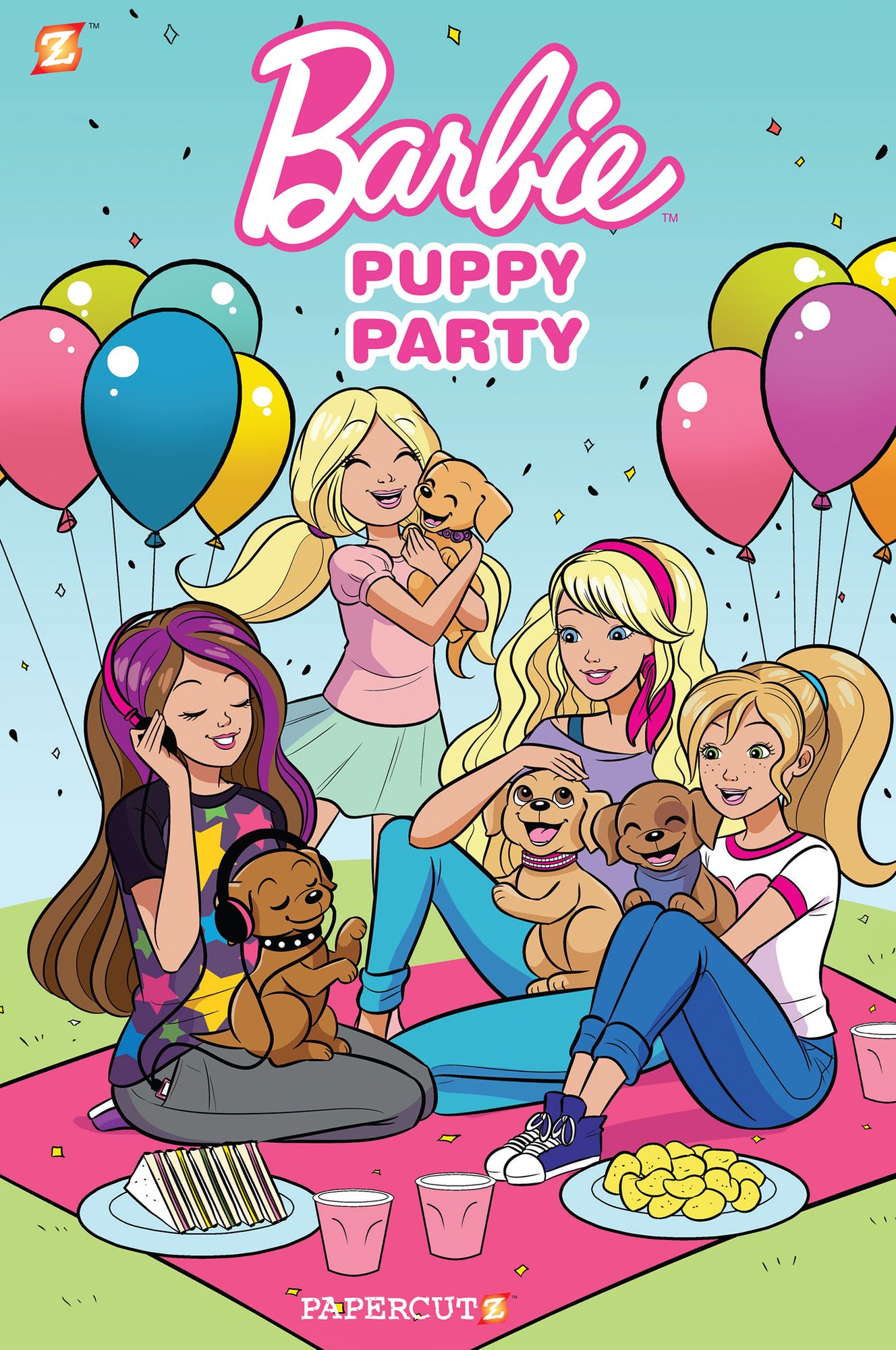 Puppy Party (Barbie Puppies Graphic Novels Series #1)
