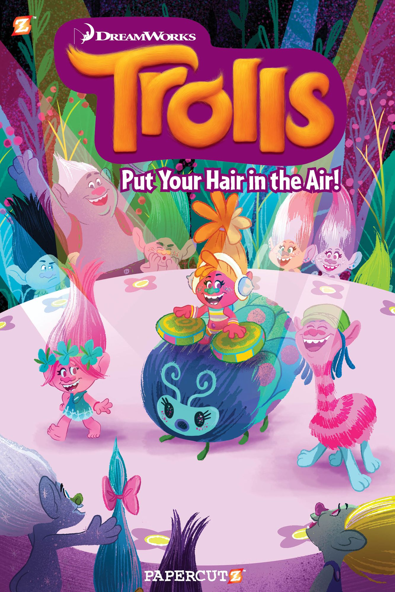 Trolls Graphic Novels #2: Put Your Hair in the Air