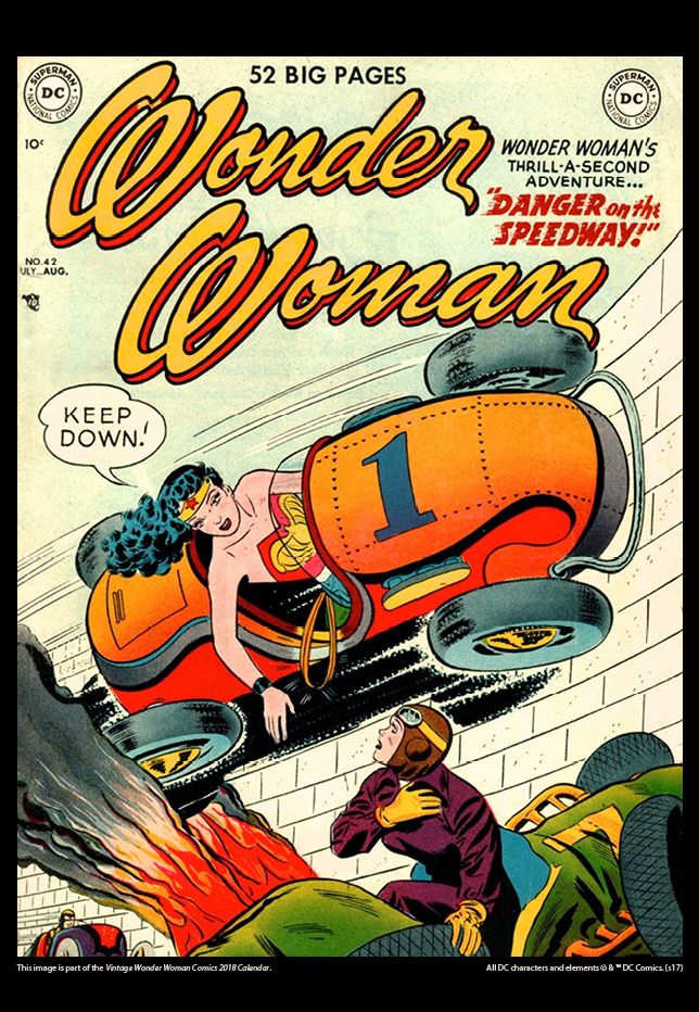 2018 Wonder Woman Wall Calendar