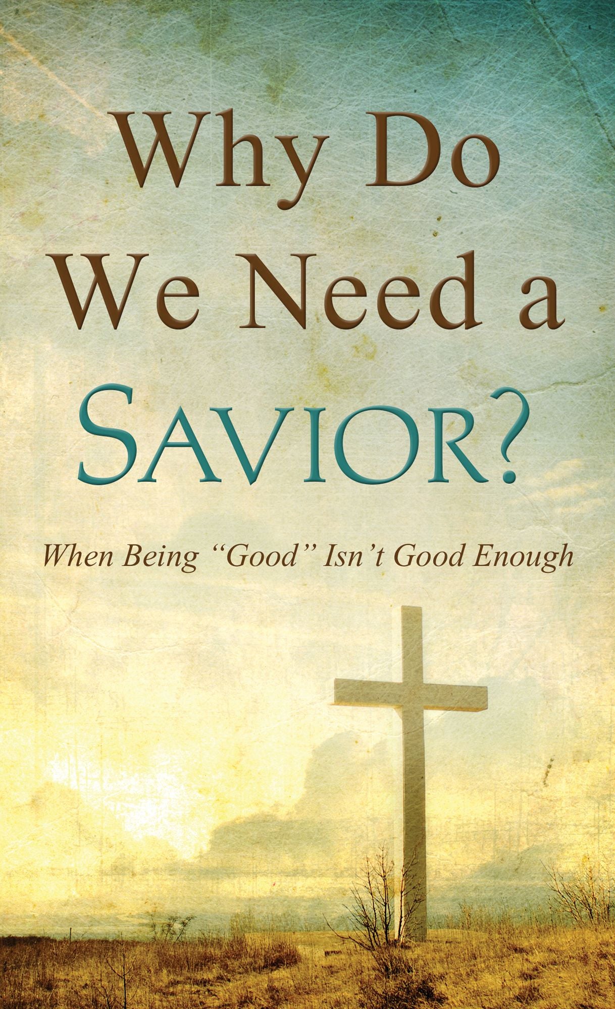 Why Do We Need a Savior?: "Good People," "Bad People," and God's Perspective