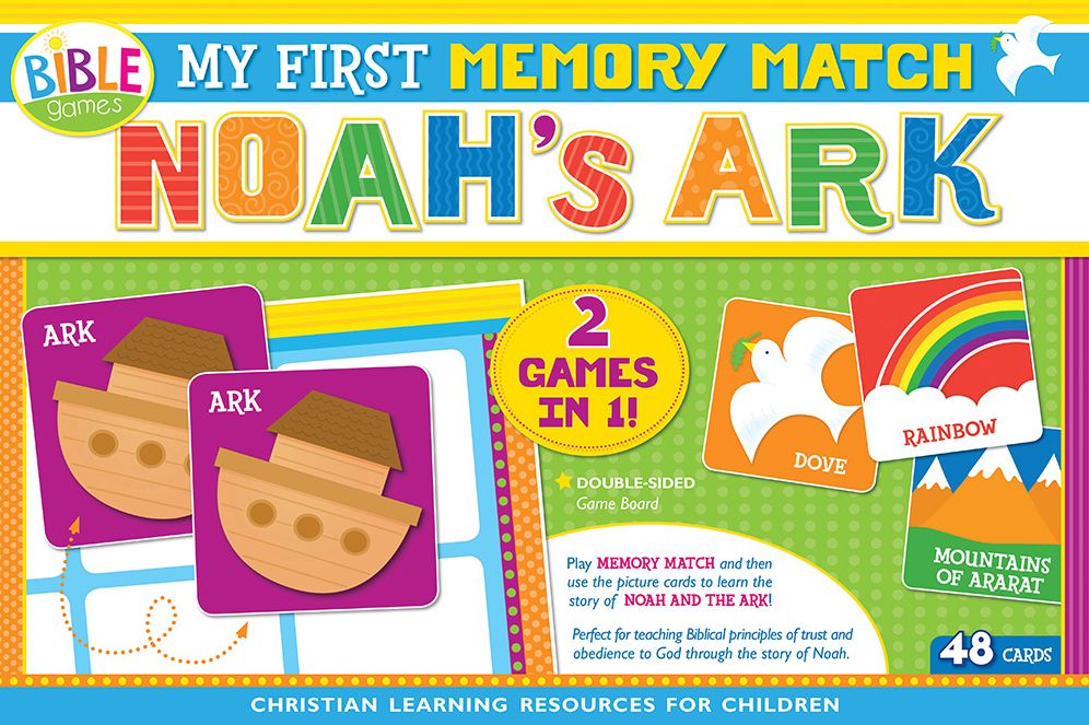 My First Memory Match Game: Noah's Ark: 2 Games in 1