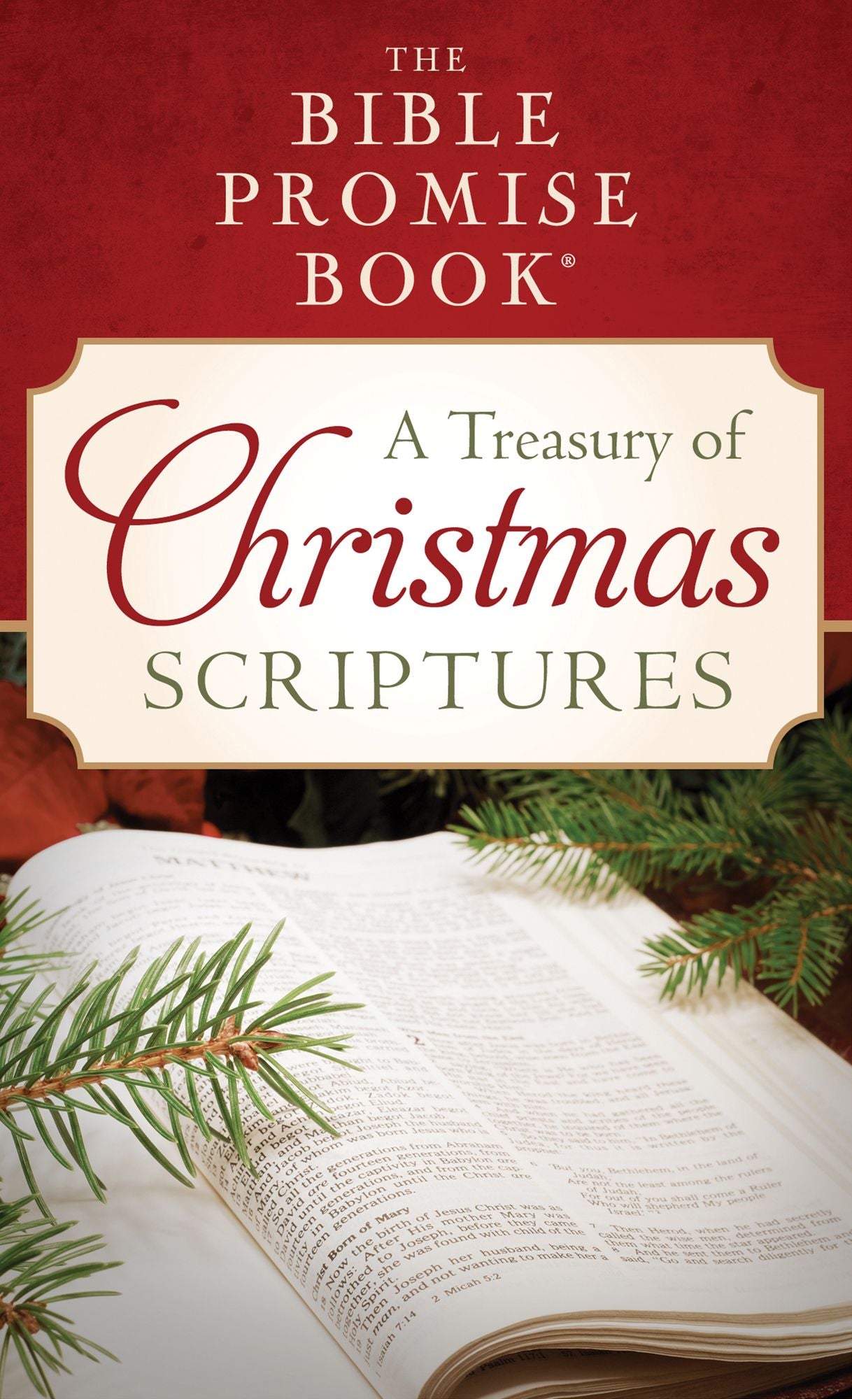 The Bible Promise Book: A Treasury of Christmas Scriptures