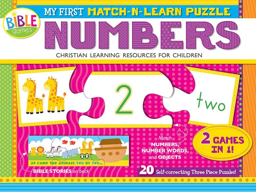 My First Match-N-Learn Puzzle: Numbers: 1 to 20