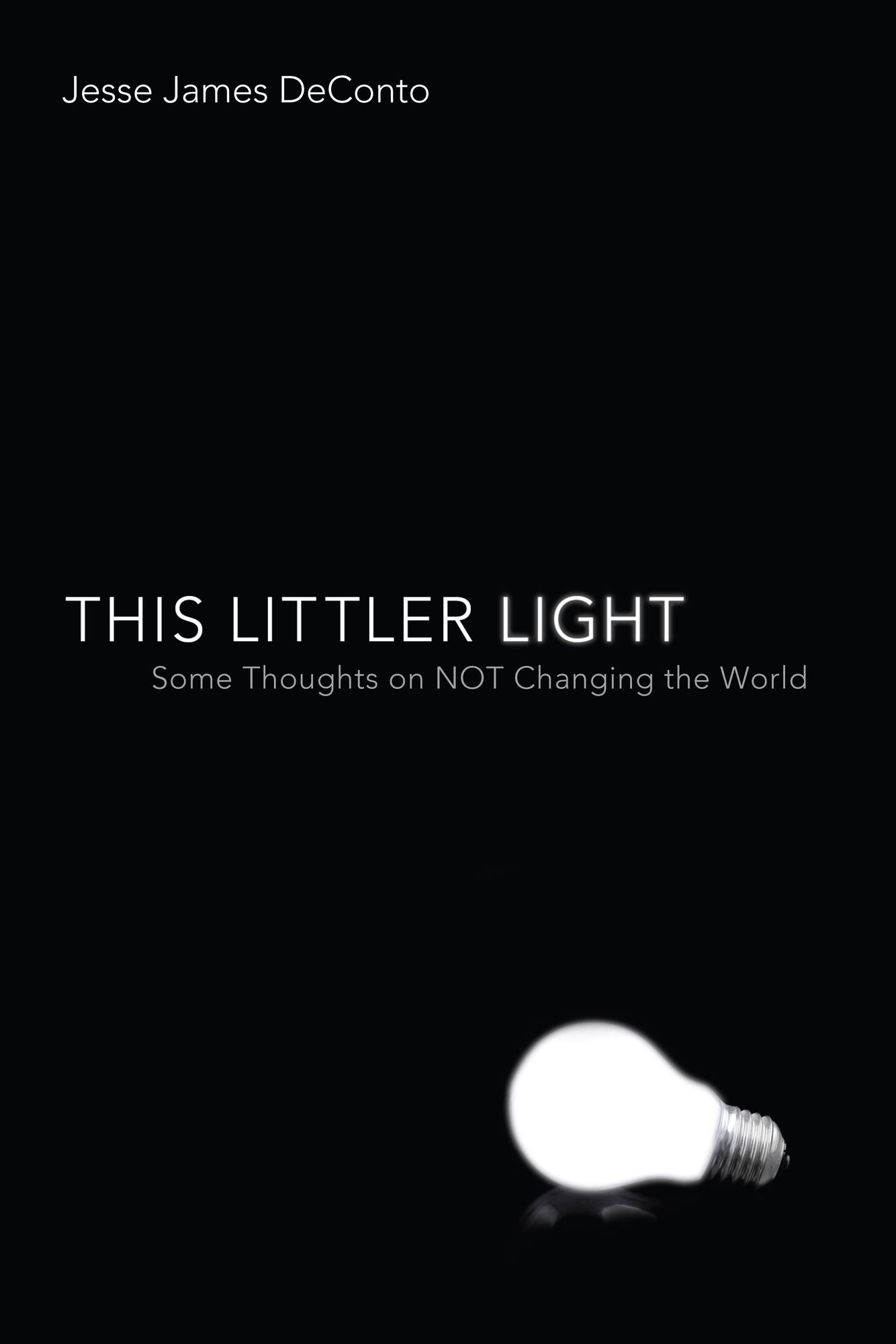 This Littler Light: Some Thoughts on NOT Changing the World
