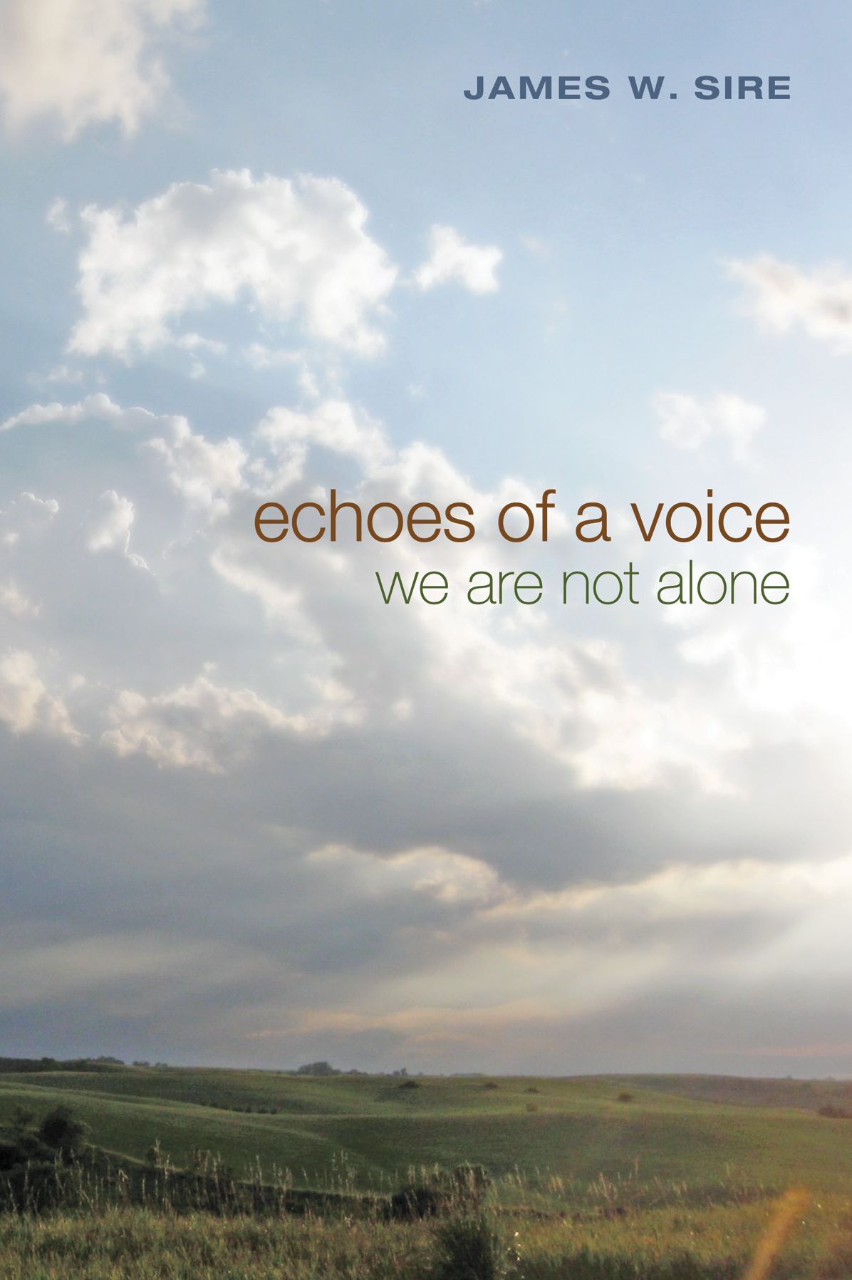 Echoes of a Voice: We Are Not Alone