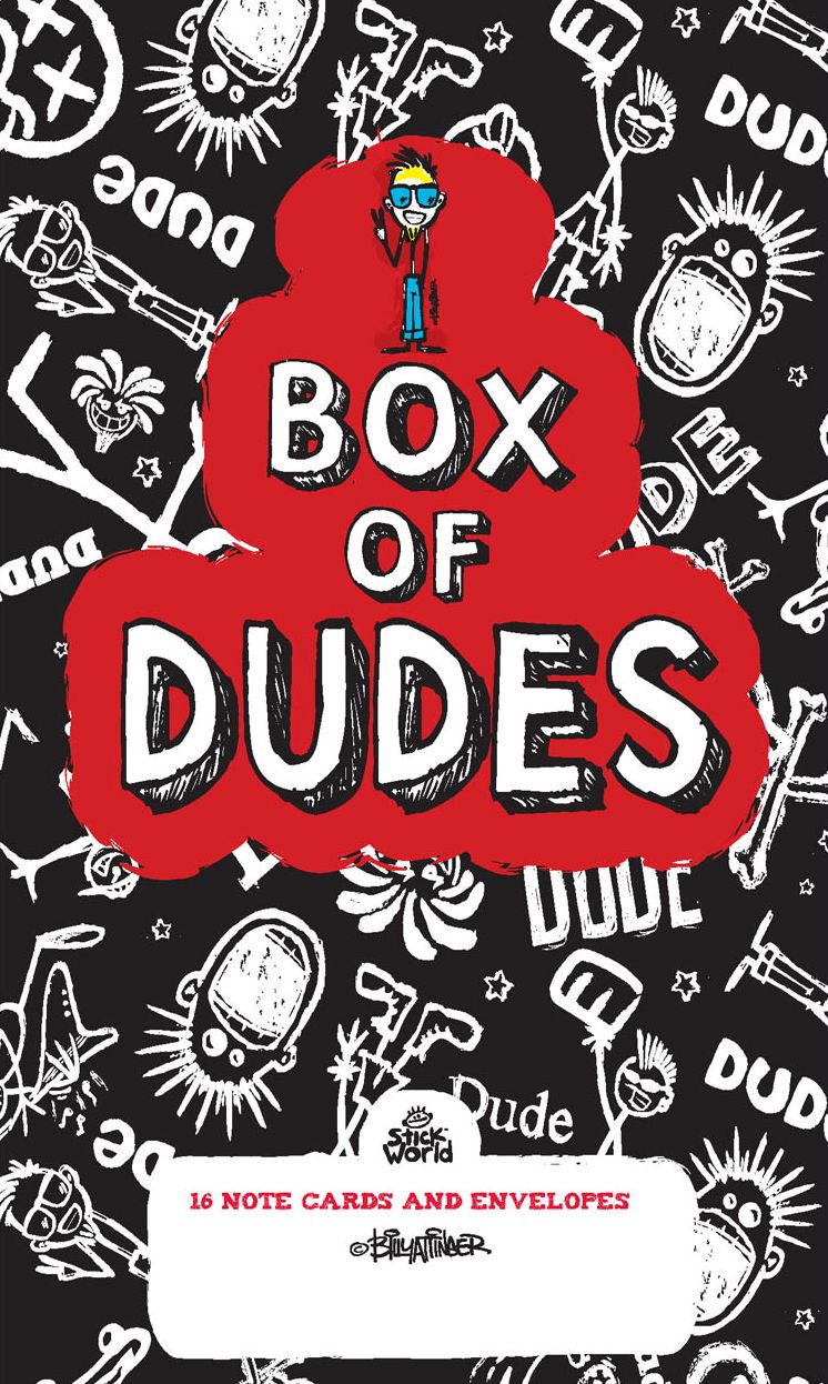 Box of Dudes Note Cards: 16 Note Cards and Envelopes