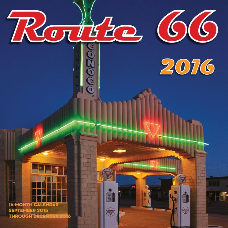 2016 Route 66 Wall Calendar
