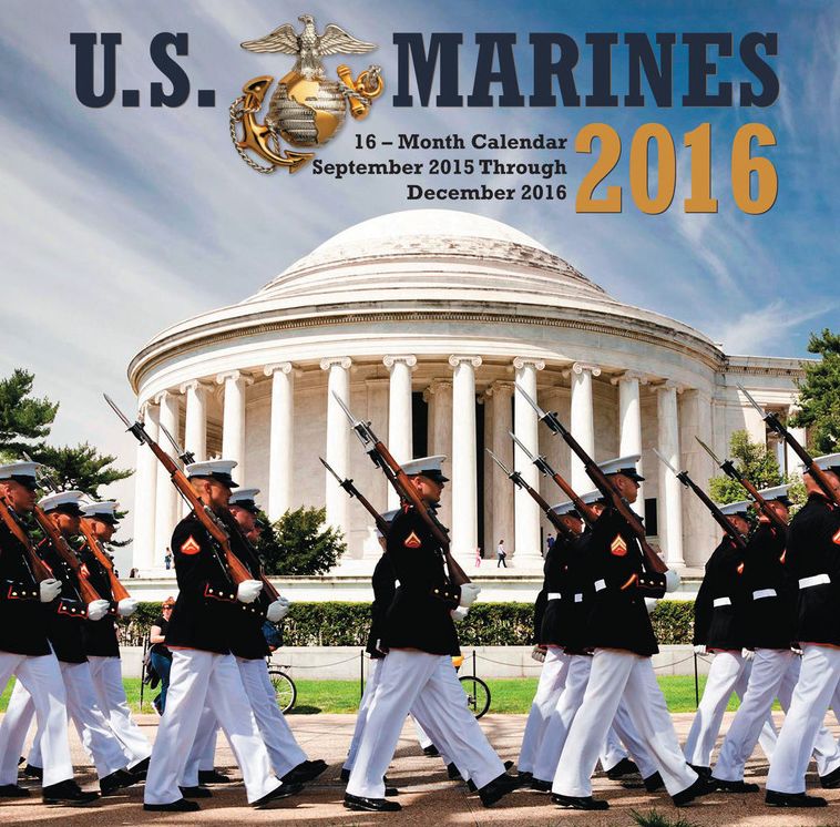 2016 U.S. Marines Mini Wall Calendar