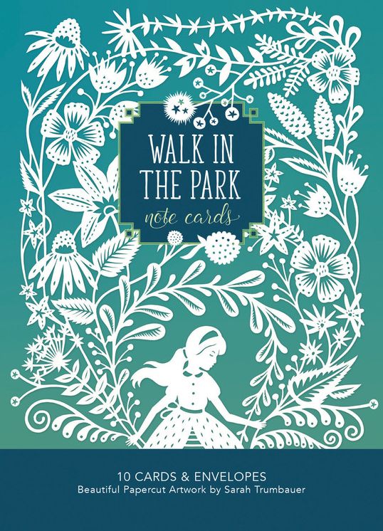 Walk in the Park Note Cards: 10 Cards & Envelopes Artwork by Sarah Trumbauer
