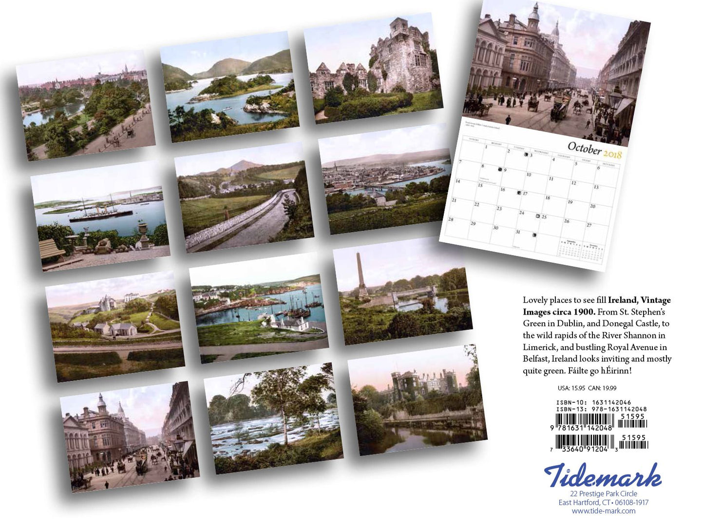 Ireland 2018 Calendar : Vintage Images circa 1900