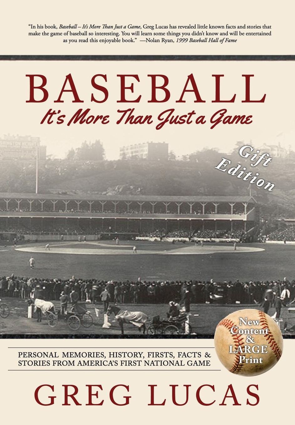 Baseball: It's More Than Just a Game (Gift Edition)