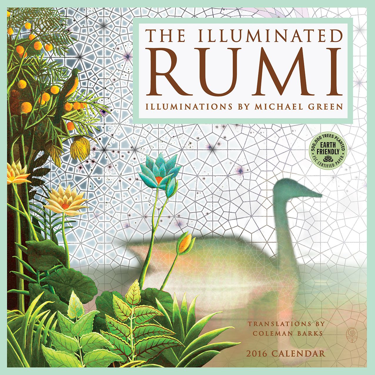 2016 Illuminated Rumi Wall Calendar