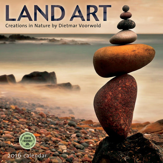 2016 Land Art Wall Calendar