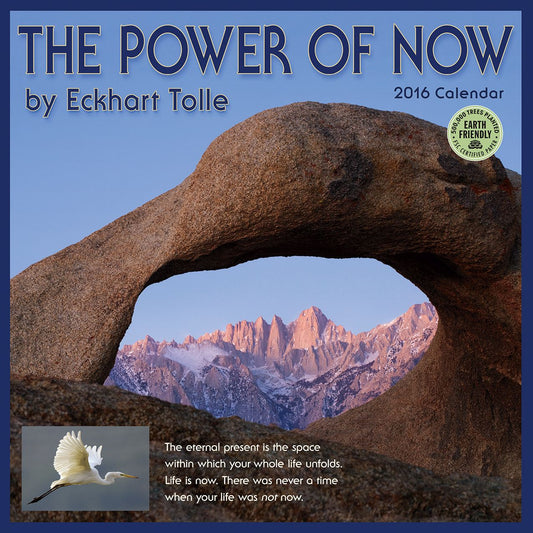 2016 Power of Now Wall Calendar